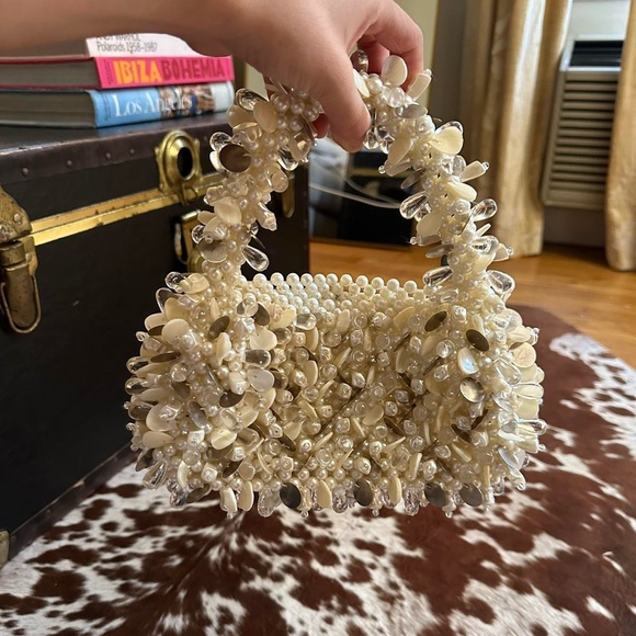 Pearl fringe purse - Picture 6 of 6